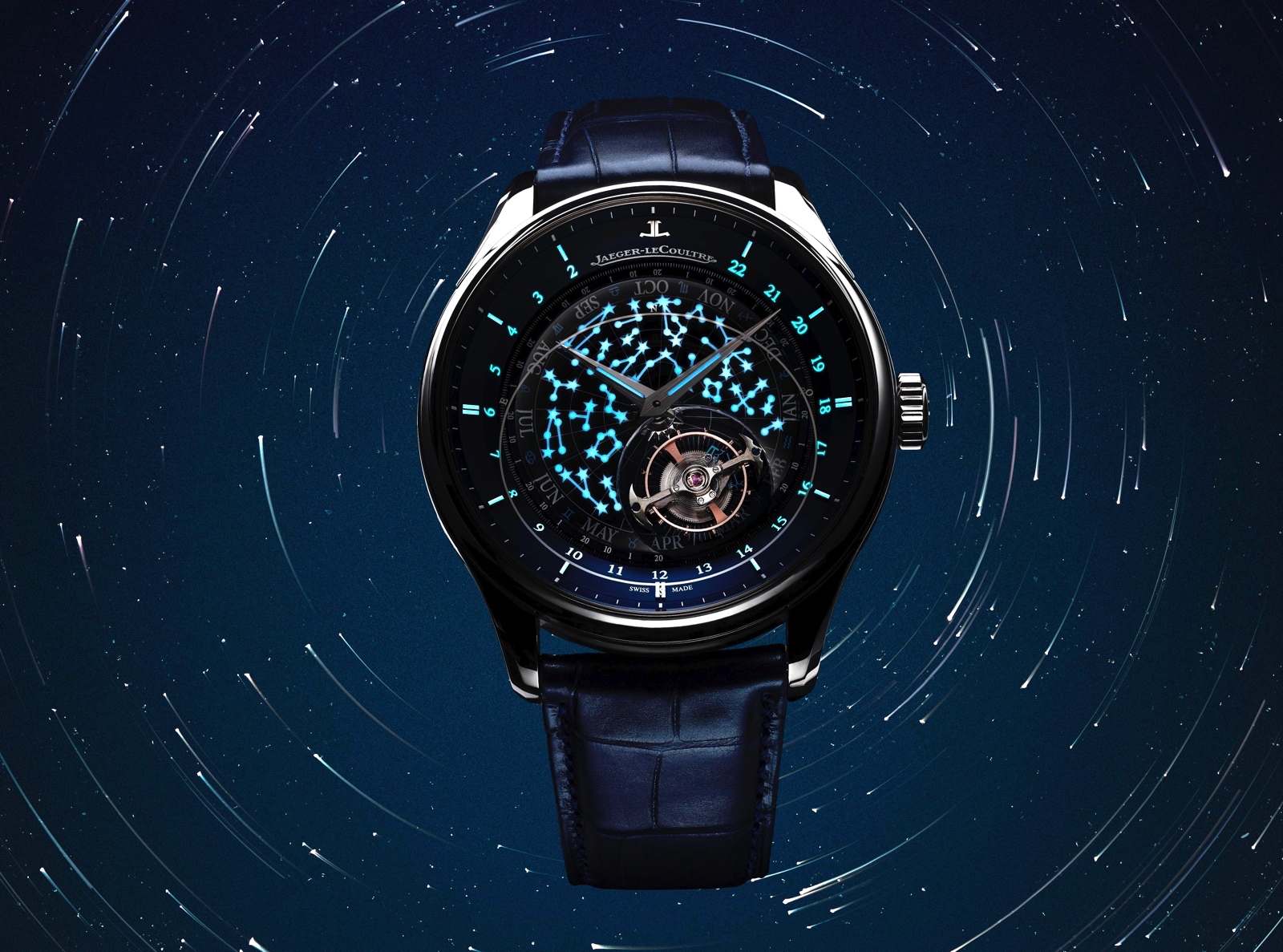 Jaeger-LeCoultre Master Grande Tradition Tourbillon Céleste - SuperLuminova
