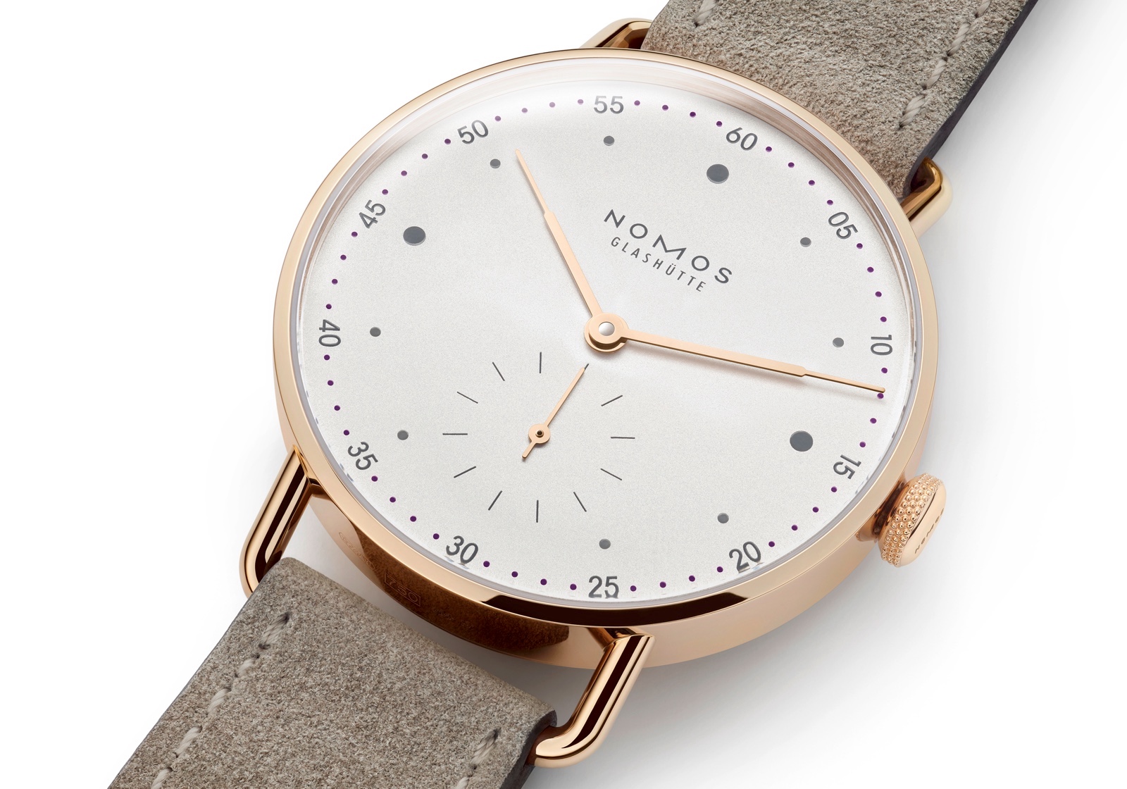 Nomos Metro Oro Rosa 33 Esfera