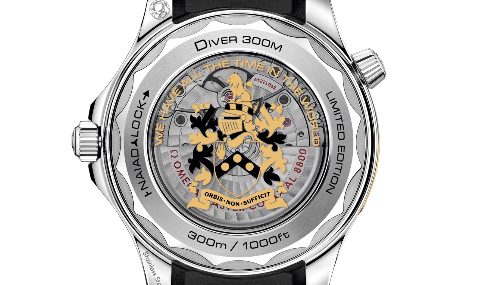 Omega Seamaster Diver 300M James Bond Limited Edition Caseback