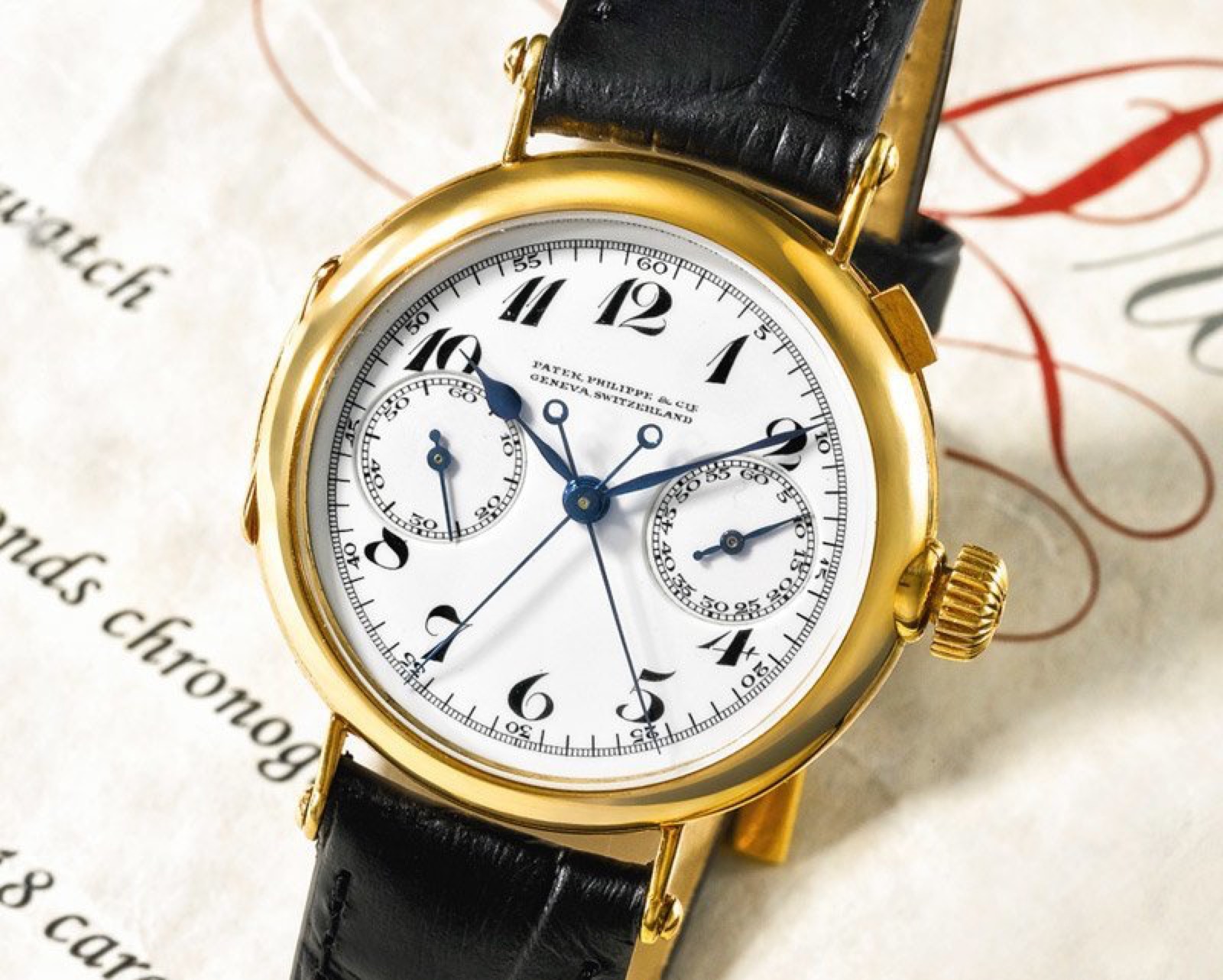 Patek Philippe, primer cronógrafo rattrapante (1923)