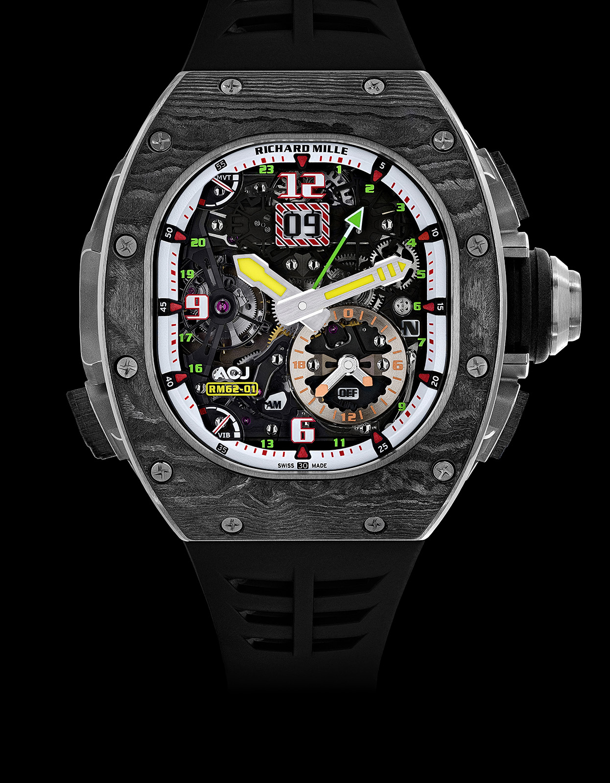 Richard Mille RM 62-01 Tourbillon Alarma Vibrante ACJ