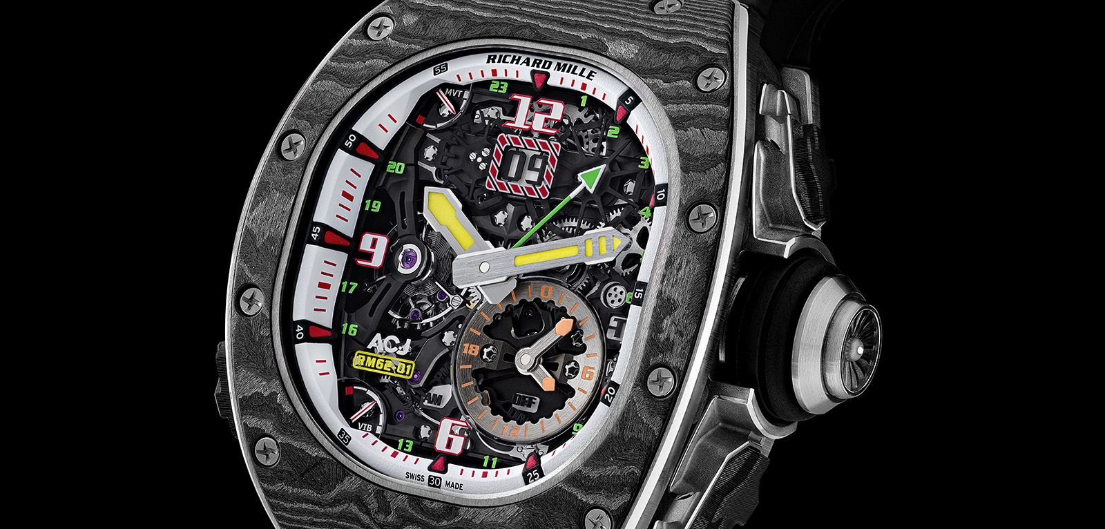 Richard Mille RM 62-01 Tourbillon Alarma Vibrante ACJ