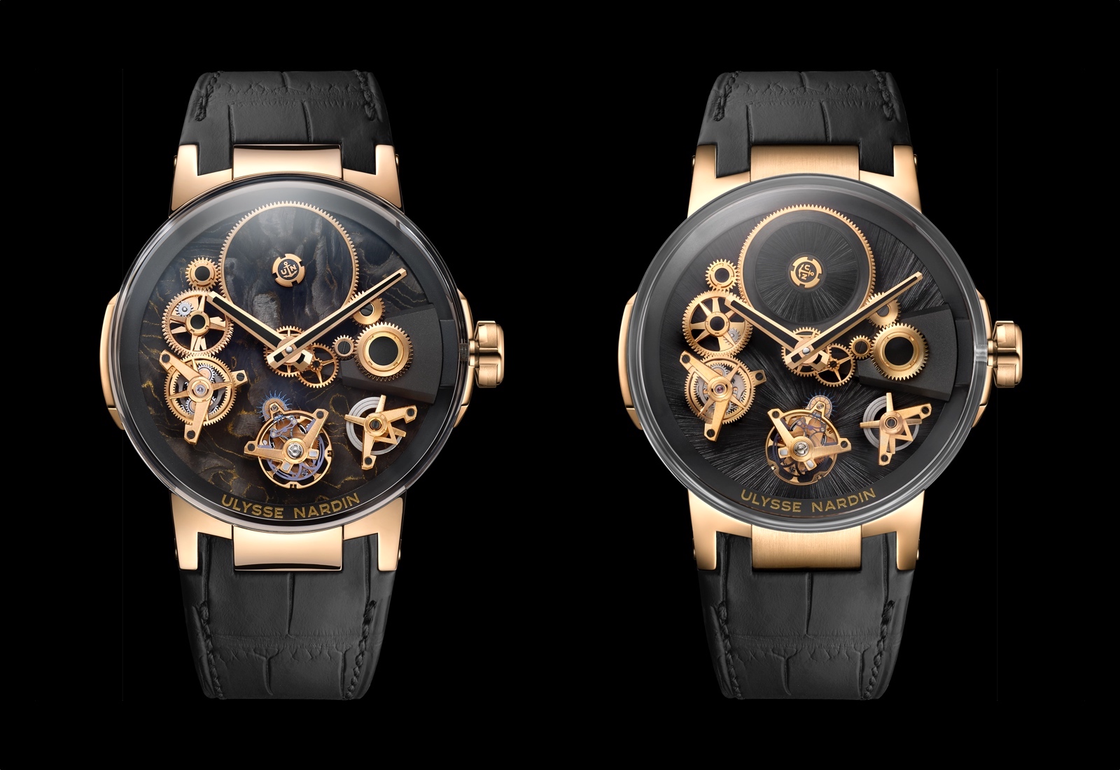 Ulysse Nardin Executive Tourbillon Free Wheel Limited Editions 2019 - Carbonium & Marquetry a