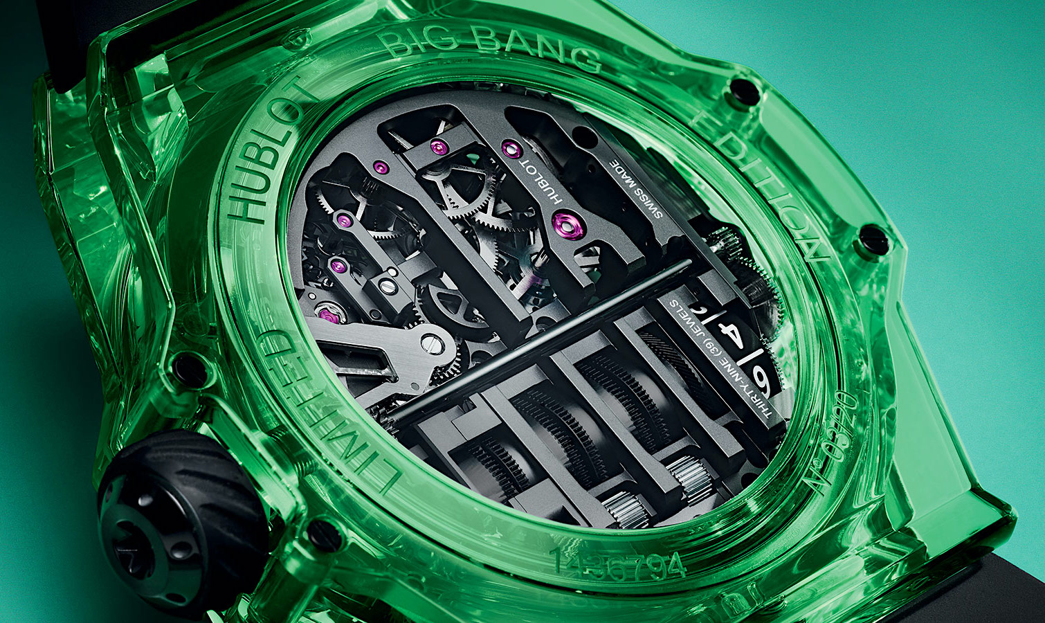 Hublot Big Bang MP-11 SAXEM - back