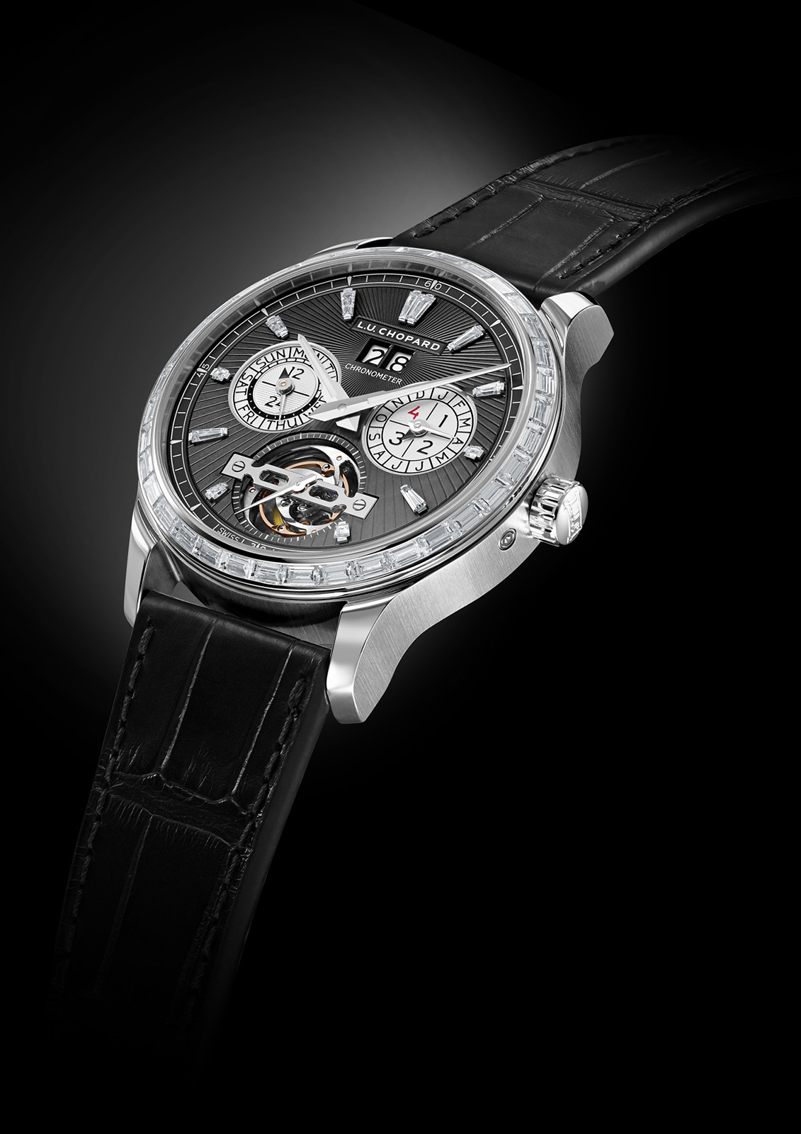 Chopard L.U.C Perpetual T platino engastado