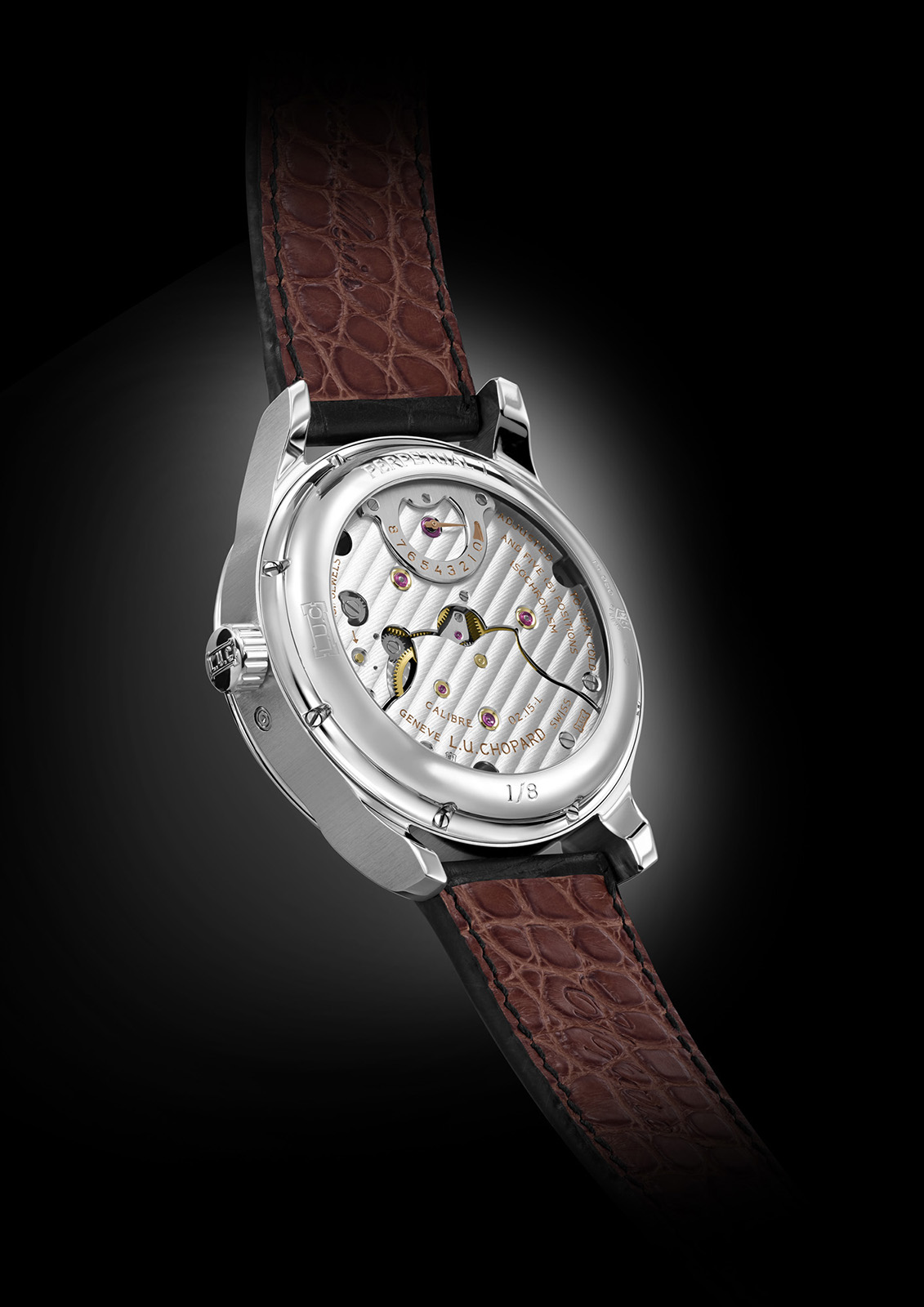 Chopard L.U.C Perpetual T platino engastado