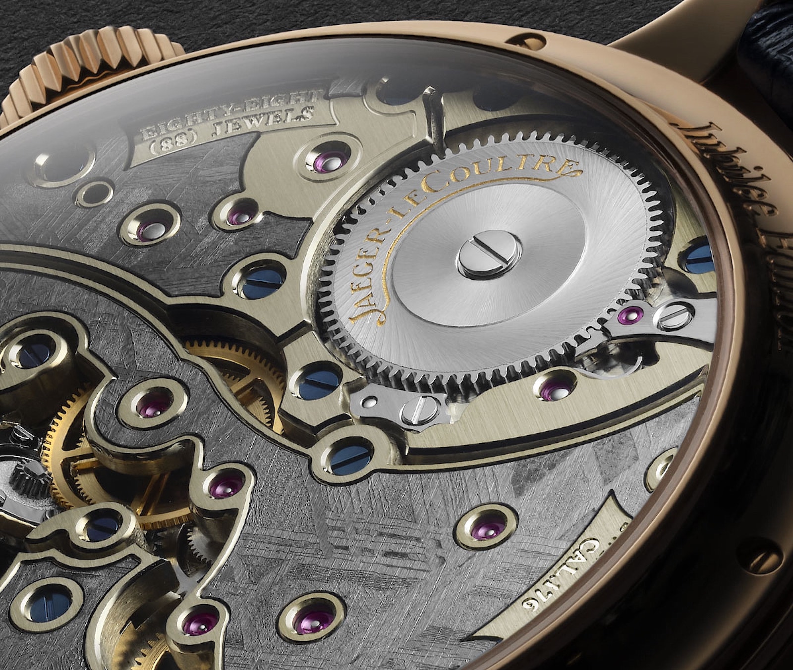 Jaeger-LeCoultre Master Grande Tradition Gyrotourbillon 3 Meteorite - tourbillon