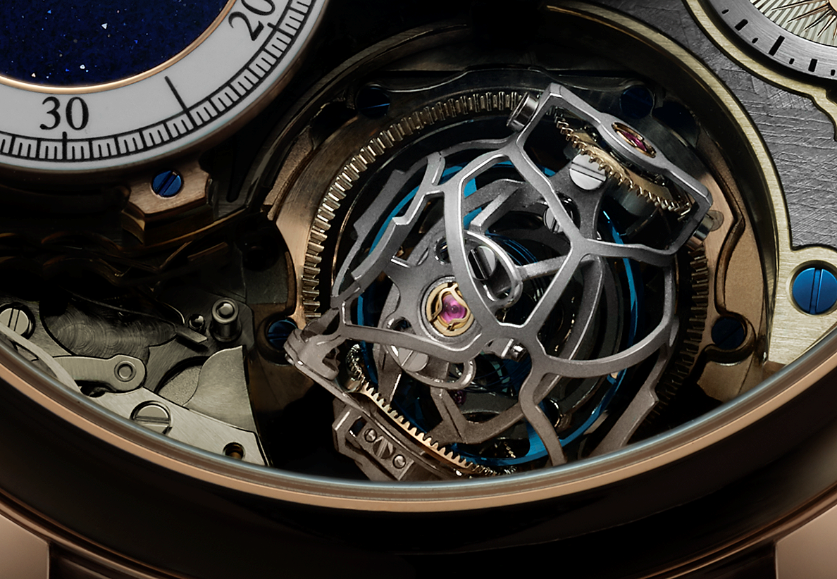 Jaeger-LeCoultre Master Grande Tradition Gyrotourbillon 3 Meteorite - tourbillon