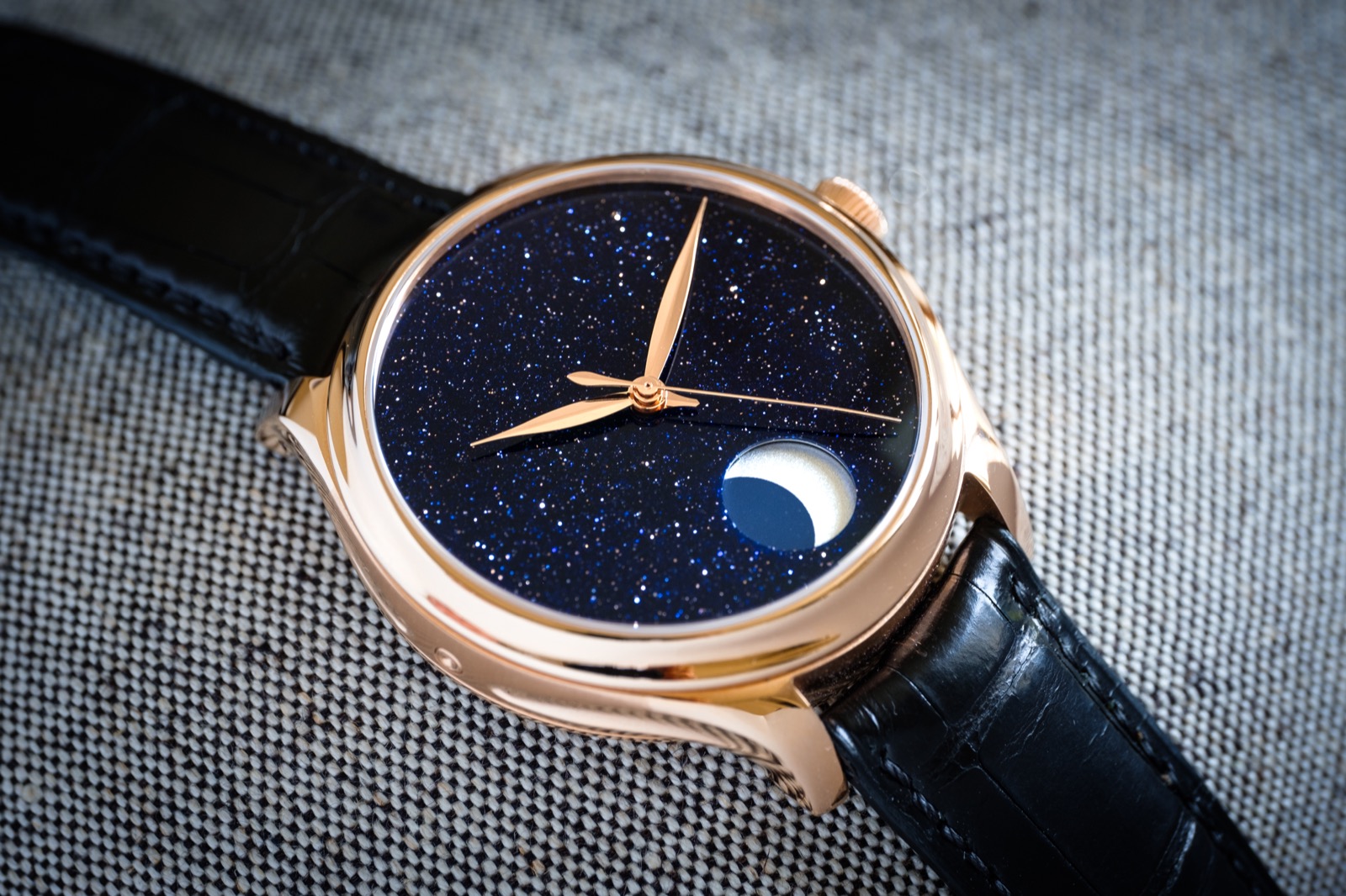 H. Moser & Cie. Endeavour Perpetual Moon Concept Aventurine
