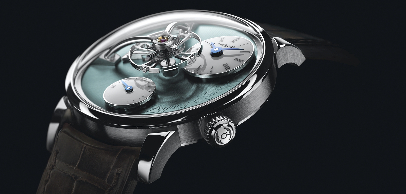 MB&F Legacy Machine 101 Palladium.