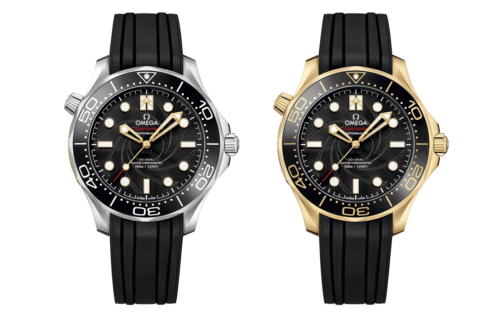 Omega The James Bond Set Limited Edition Yellow Gold Models