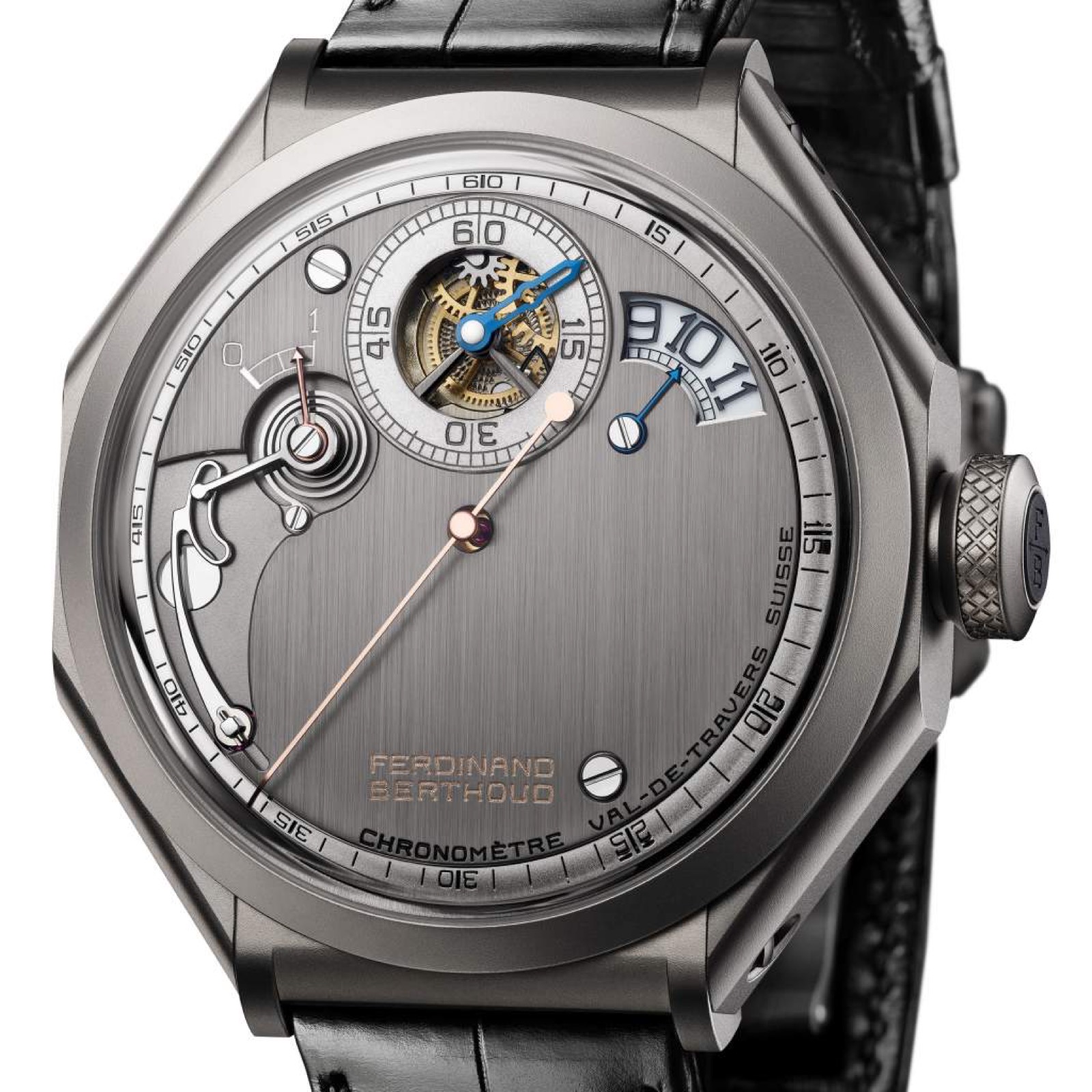 GPHG 2019 Chronométrie Ferdinand Berthoud Carburised steel regulator