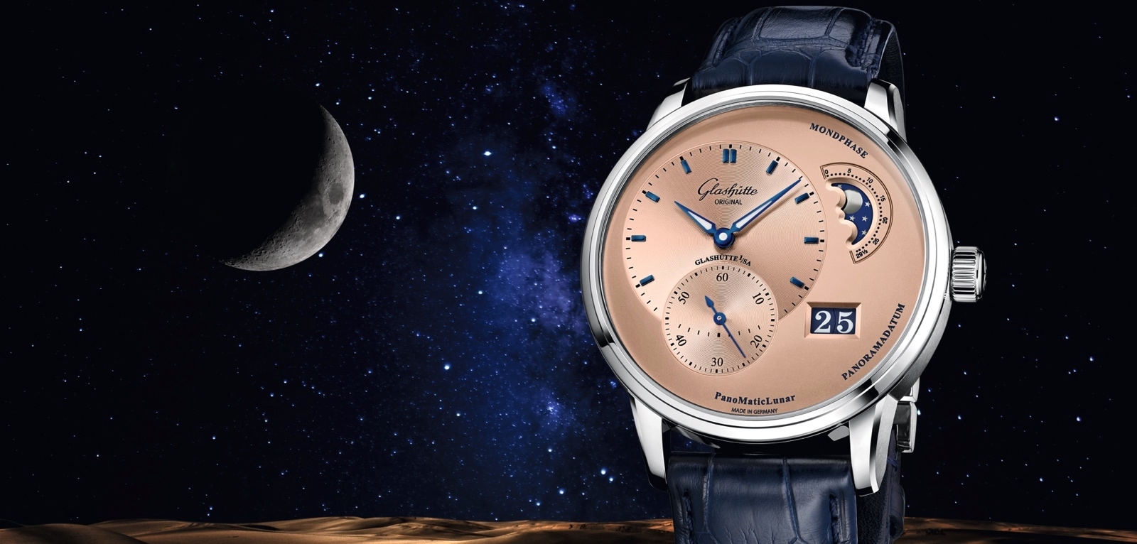Glashütte Original PanoMaticLunar Limited Edition.