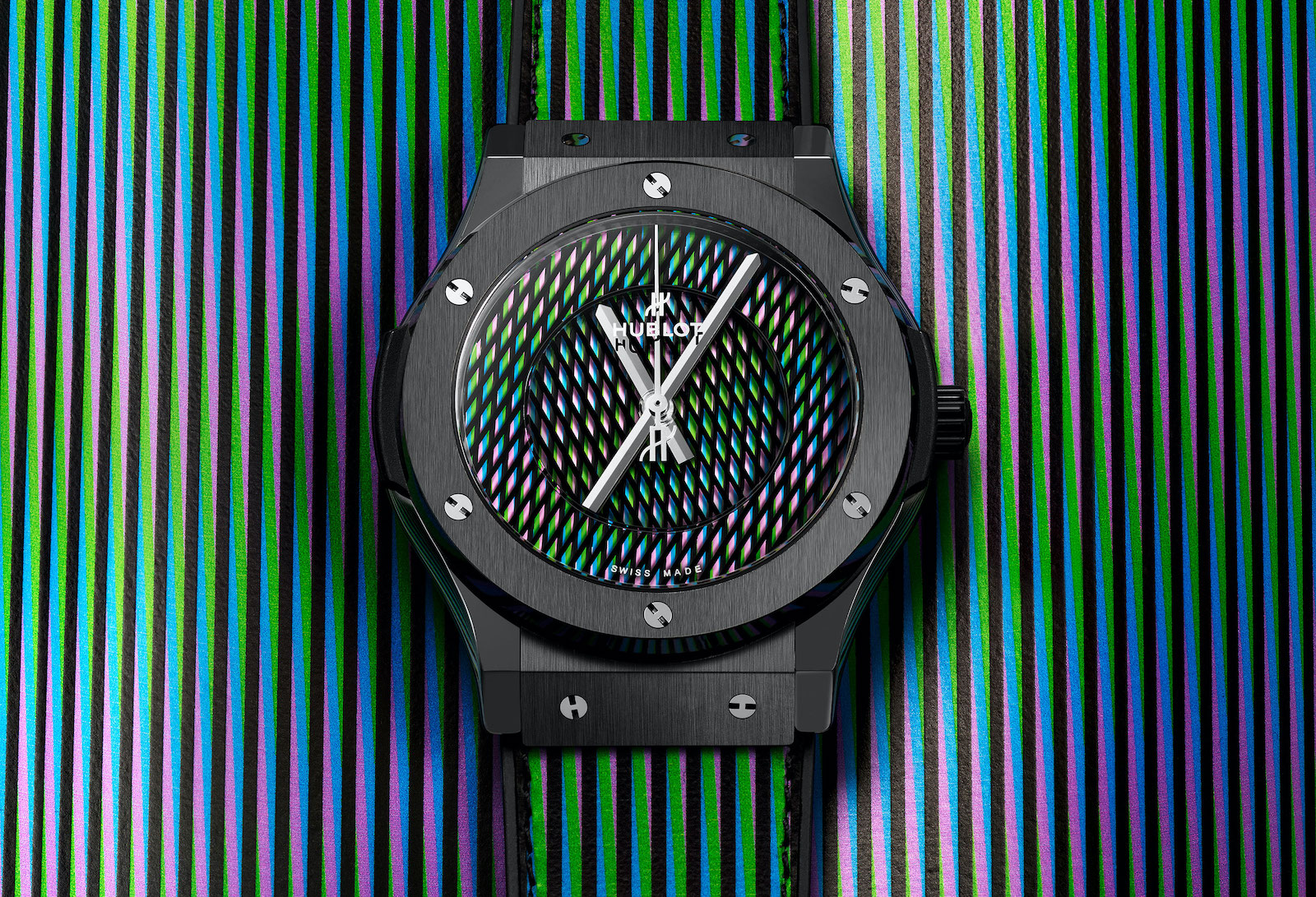 Hublot Classic Fusion Cruz-Diez - ceramic