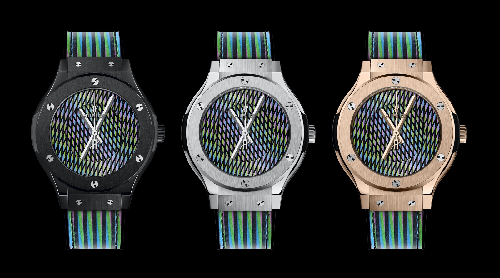 Hublot Classic Fusion Cruz-Diez - lady trio