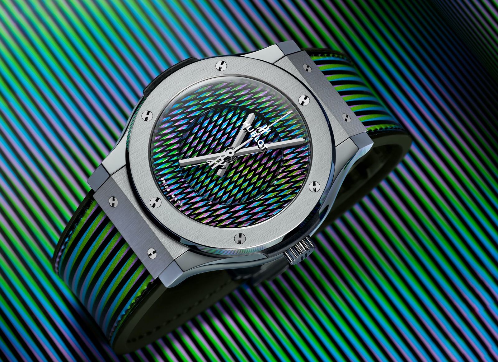Hublot Classic Fusion Cruz-Diez - titanium