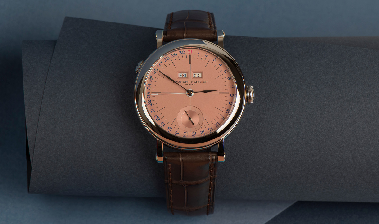 Laurent Ferrier Galet Annual Calendar School Piece Autumn Inspired Geneva Edition