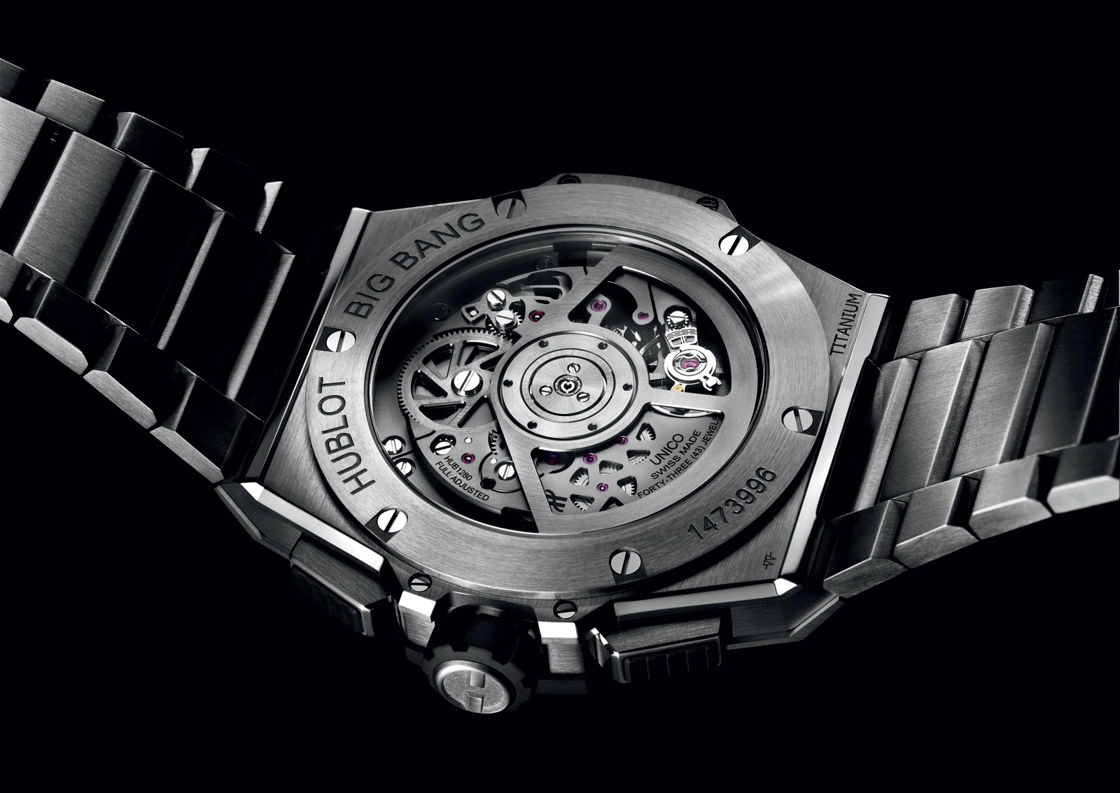 Hublot Big Bang Integral - titanium back