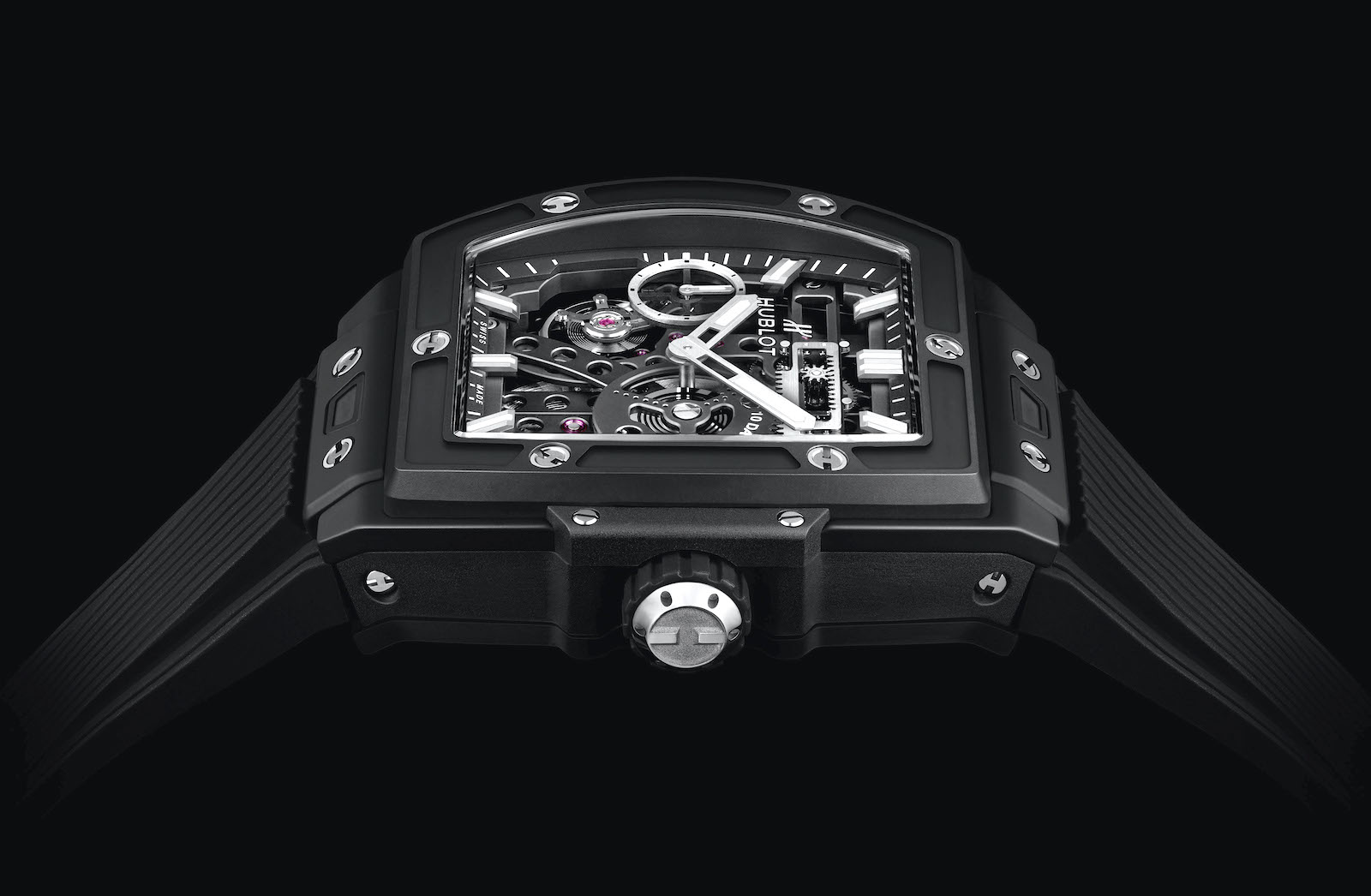 Hublot Spirit of Big Bang Meca 10 - Ceramic Black side