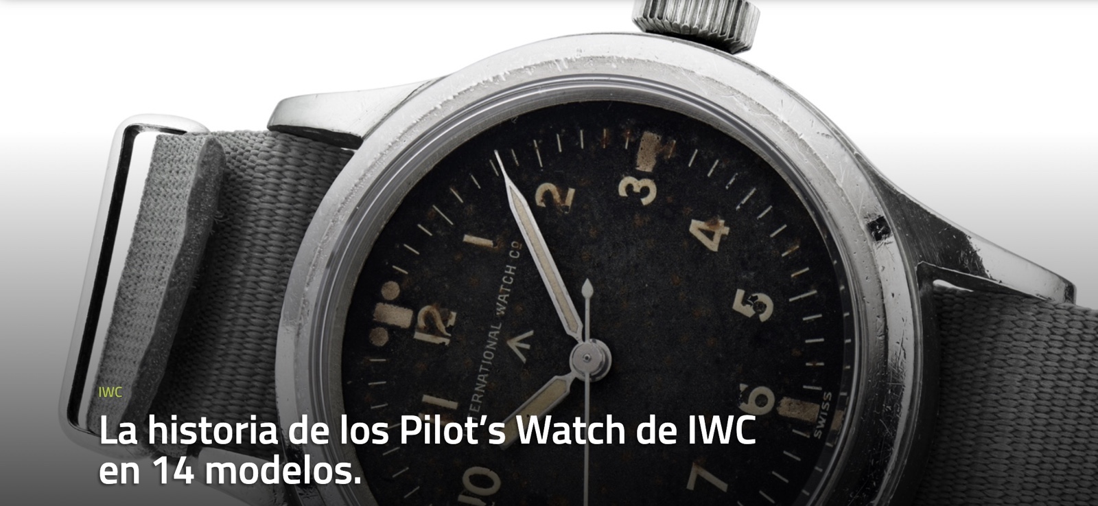 IWC Schaffhausen Historia Pilot Watch