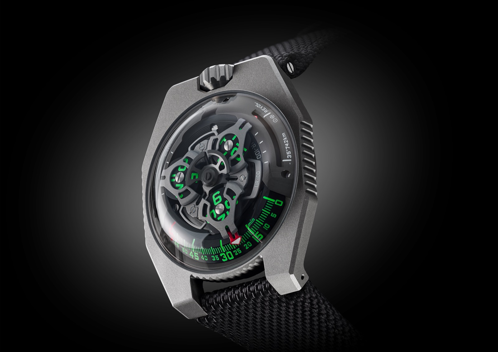 Urwerk UR-100 GunMetal