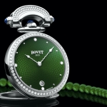 Esferas verdes para los Miss Audrey y Monsieur Bovet de Bovet 1822.