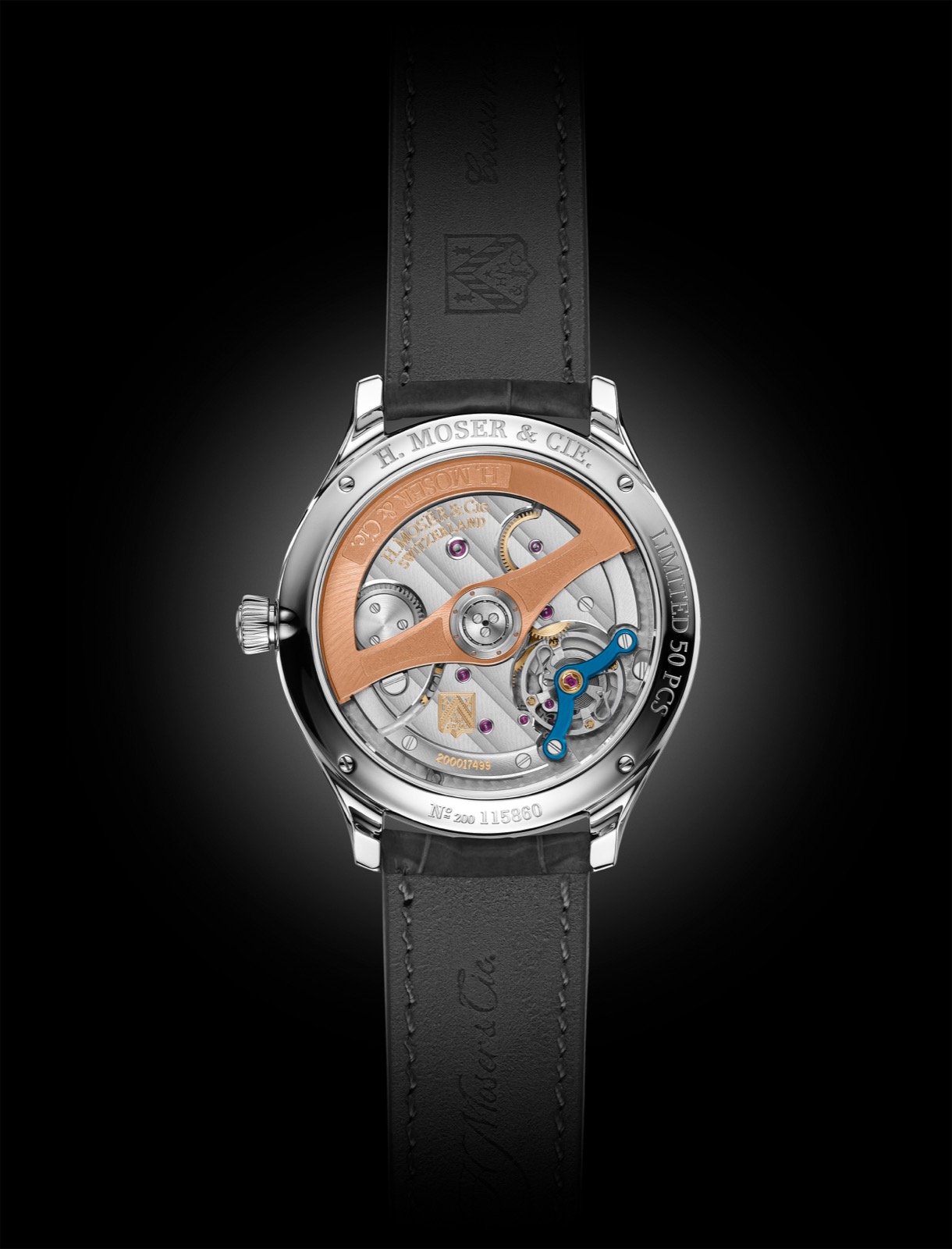 H . Moser & Cie. Calibre HMC 200, Endeavour Centre Seconds Concept