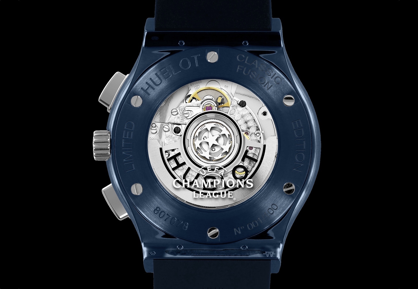 Hublot Classic Fusion AeroFusion Chronograph UEFA Champions League - back
