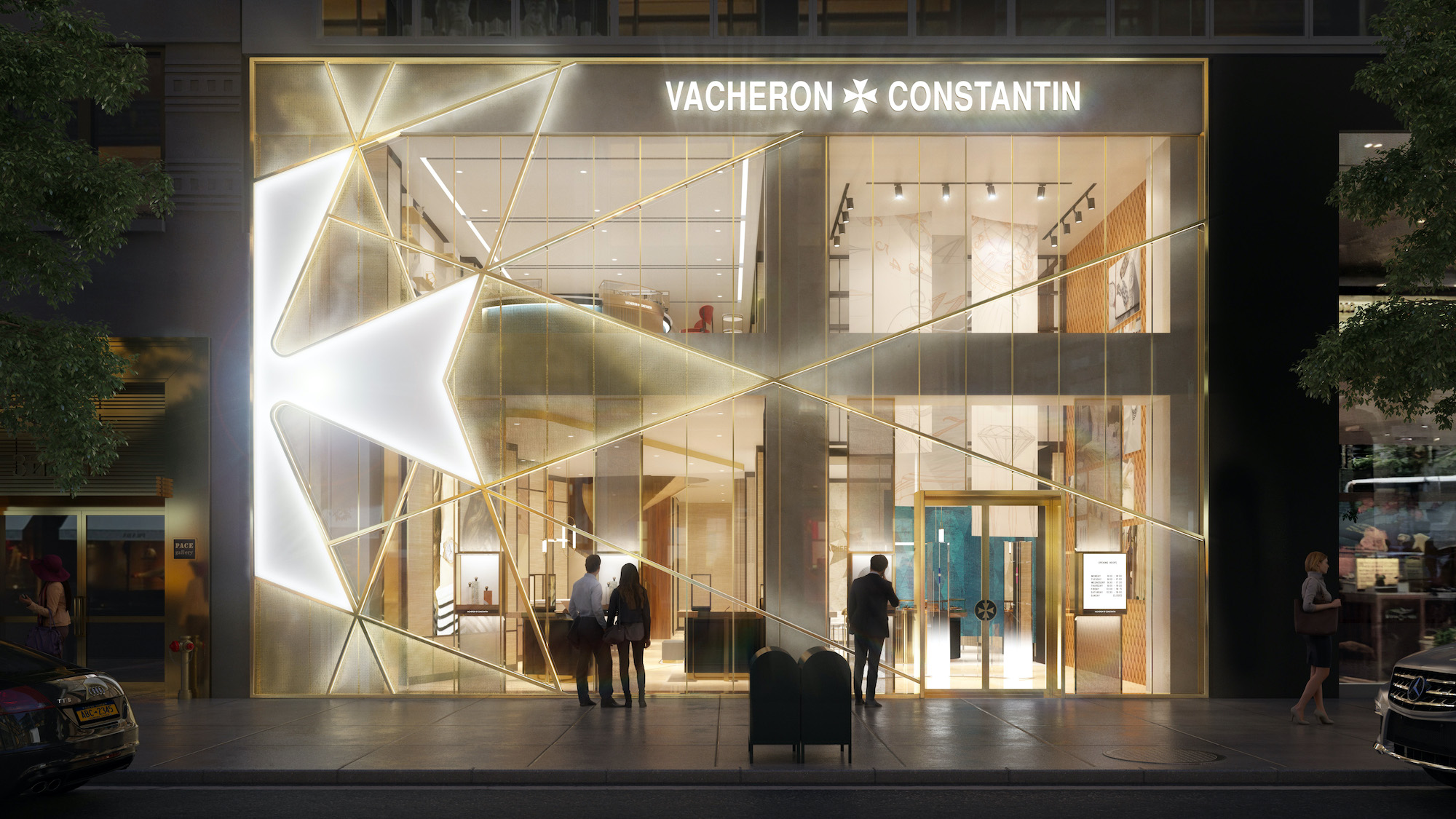 Nueva boutique Vacheron Constantin en Manhattan - night