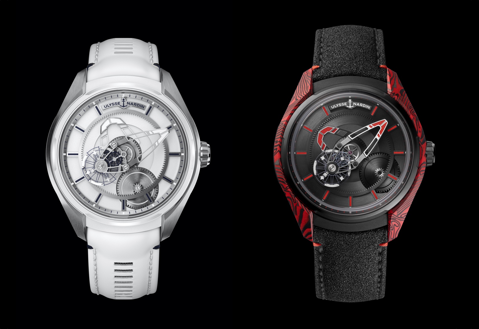 Ulysse Nardin Freak X Ice & Fire - duo