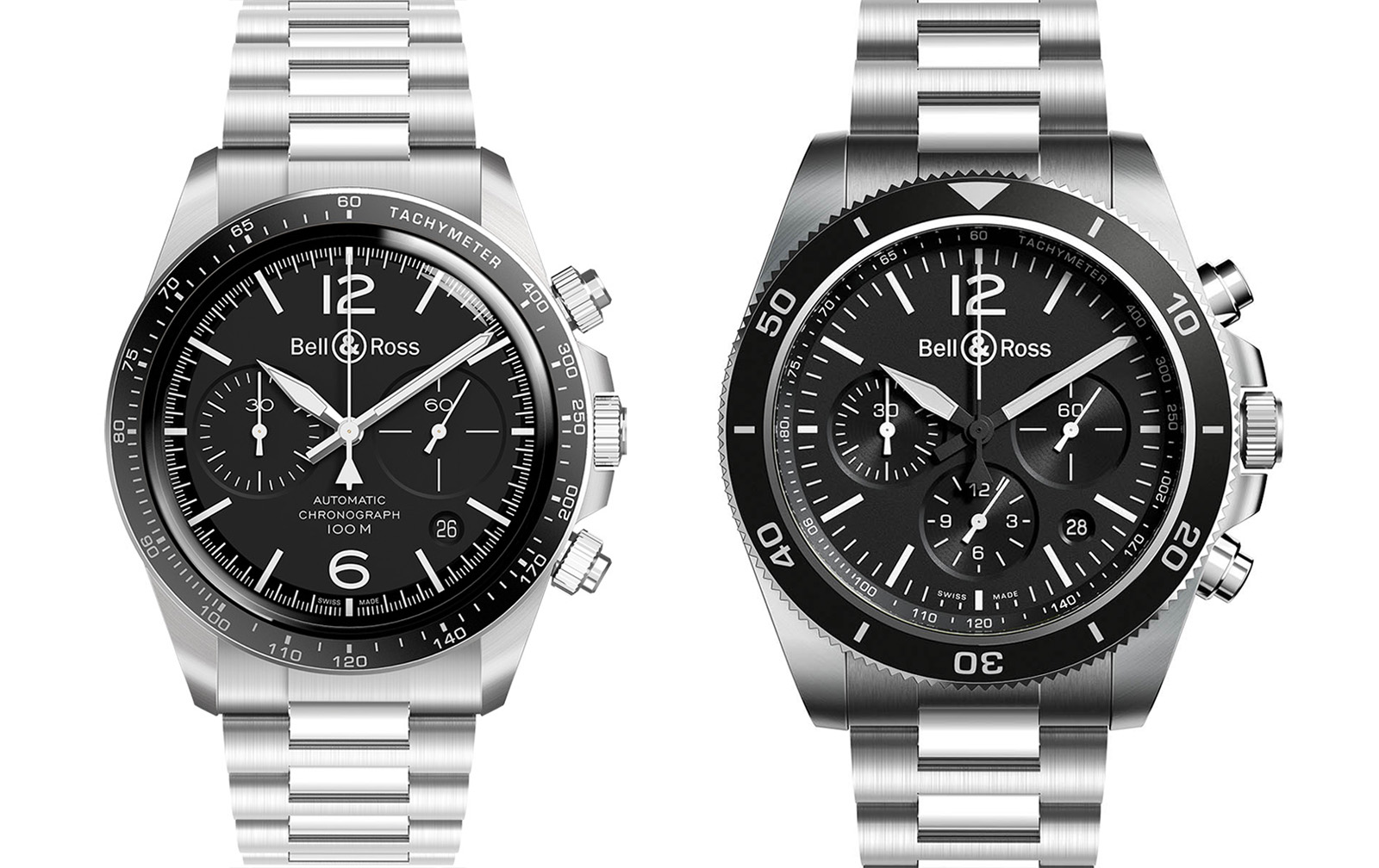 Bell & Ross BR-V2-94 vs. BR V3-94