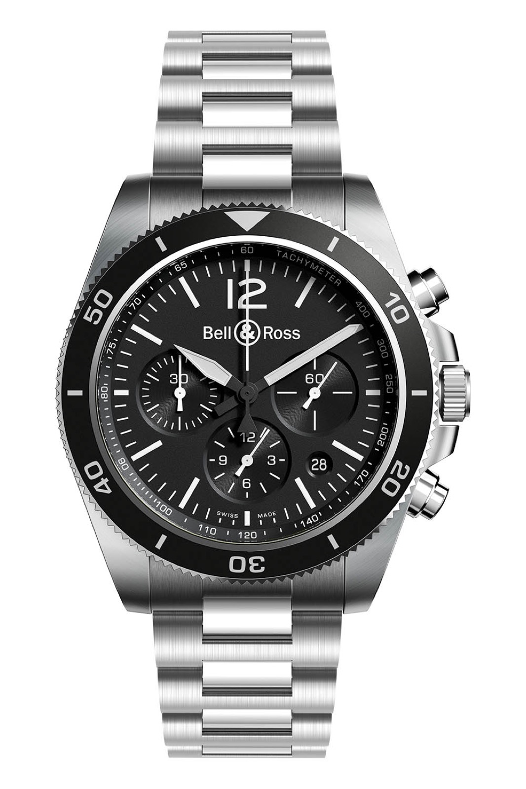 Bell & Ross BR V3-94 Black Steel