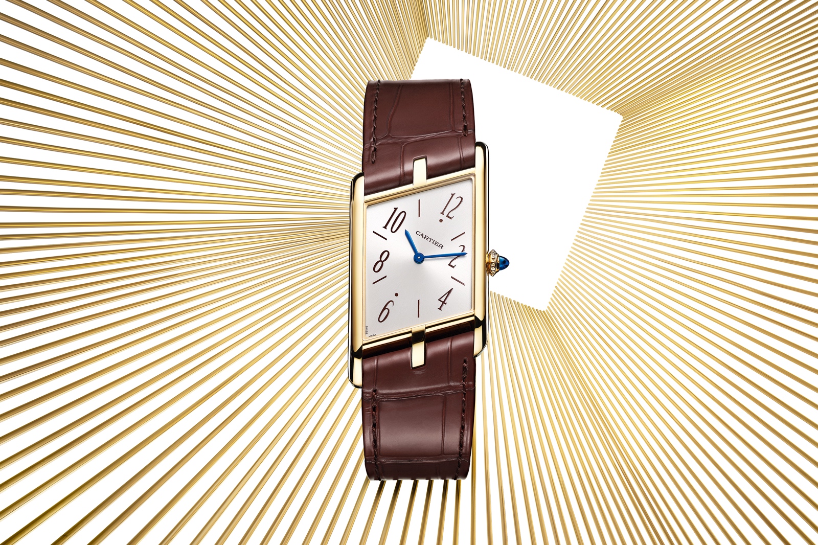 Cartier en Watches & Wonders Geneva 2020 - Tank Asymétrique gold