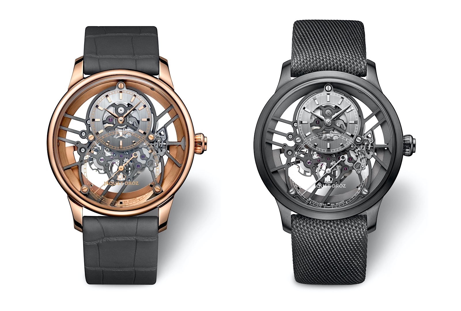 Jaquet Droz Grande Seconde Skelet-One 2020 - duo