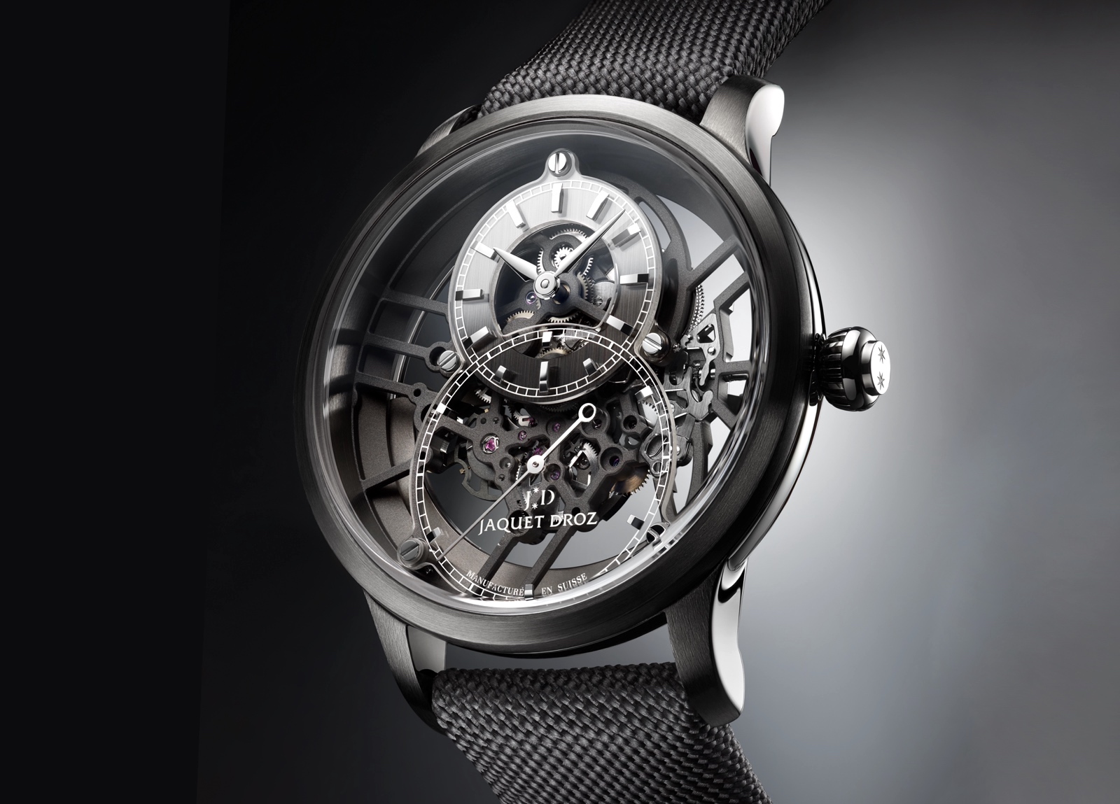 Jaquet Droz Grande Seconde Skelet-One 2020 - plasma ceramic