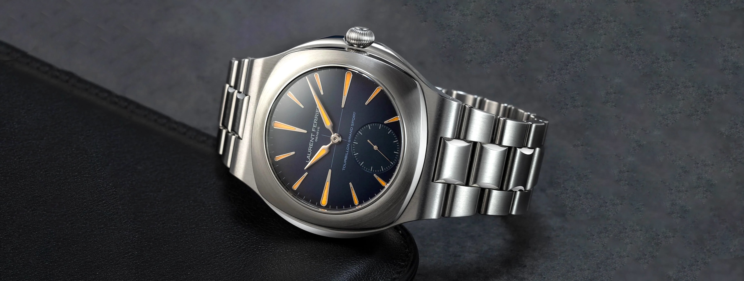 Laurent Ferrier Grand Sport Tourbillon Steel Bracelet - cover