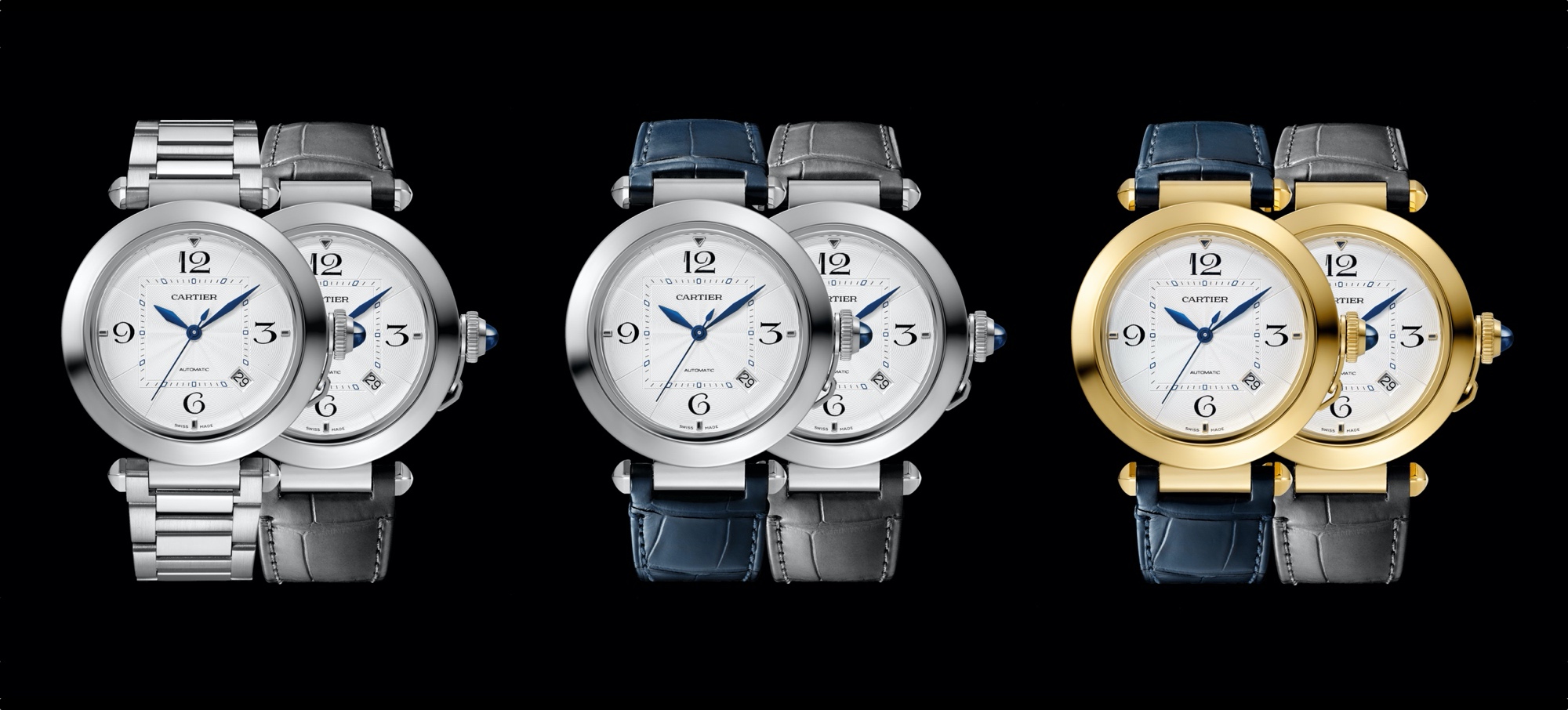 Pasha de Cartier 41mm trio