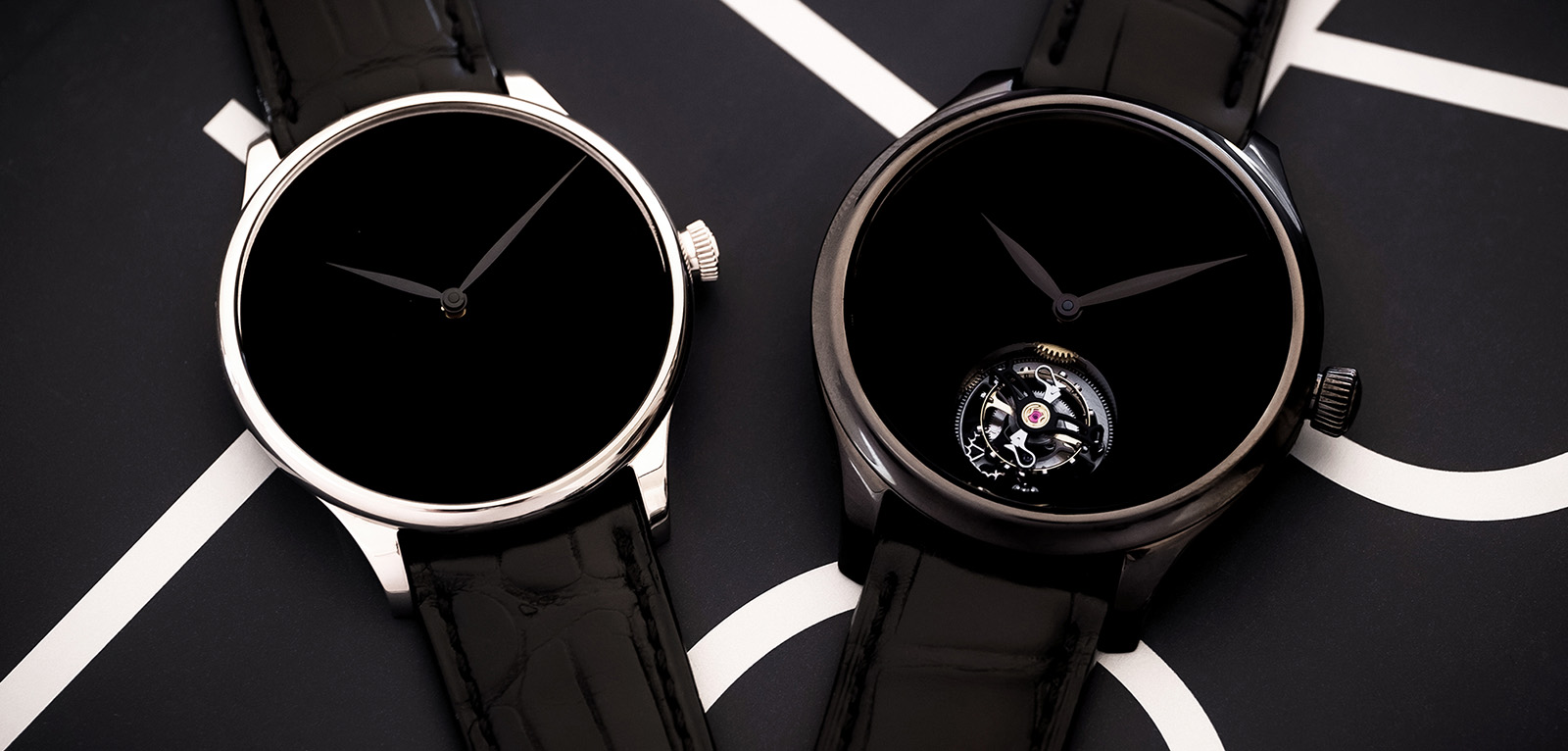 H. Moser Vantablack Black Hands