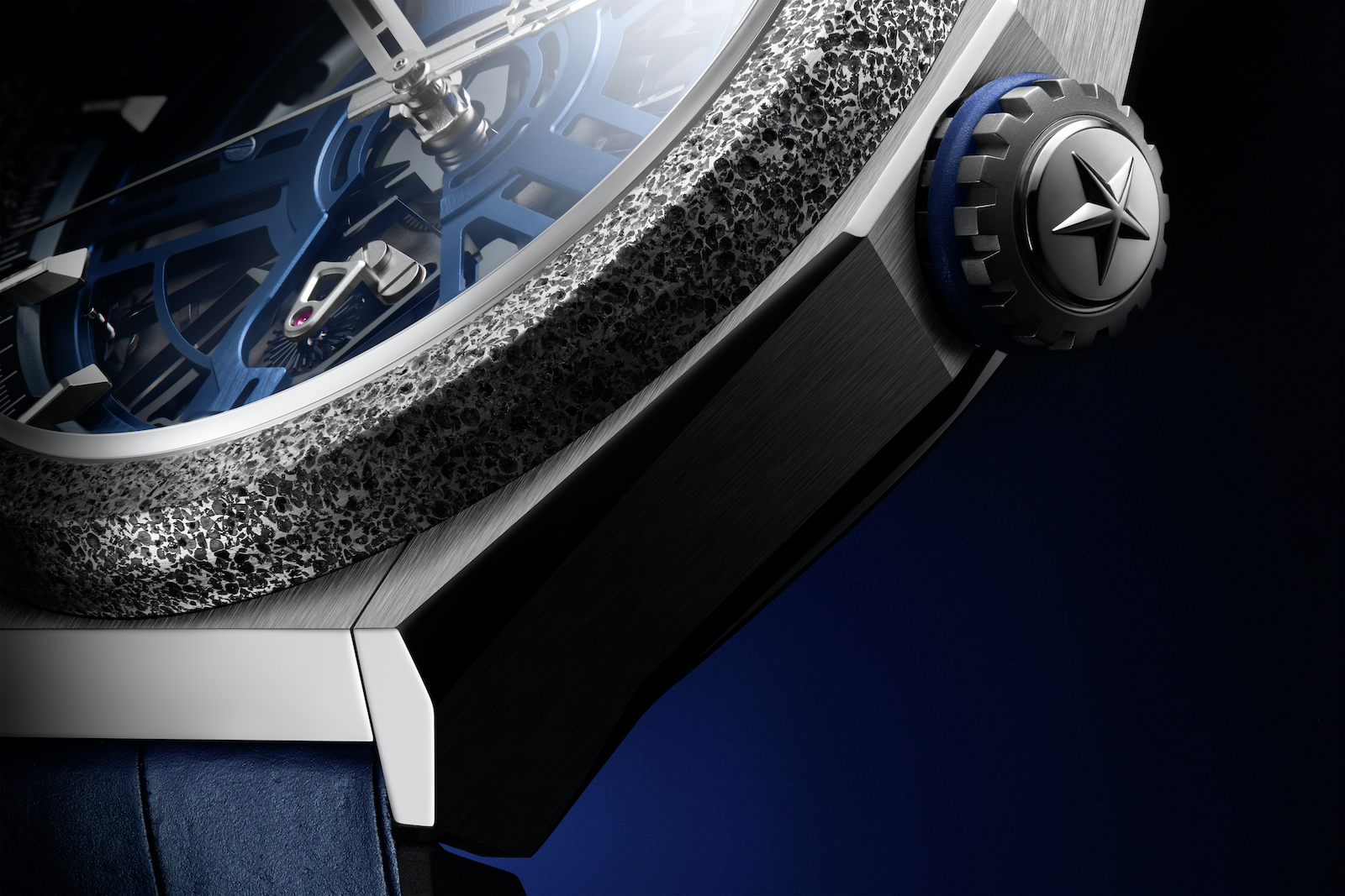 Zenith Defy Inventor - bisel detalle