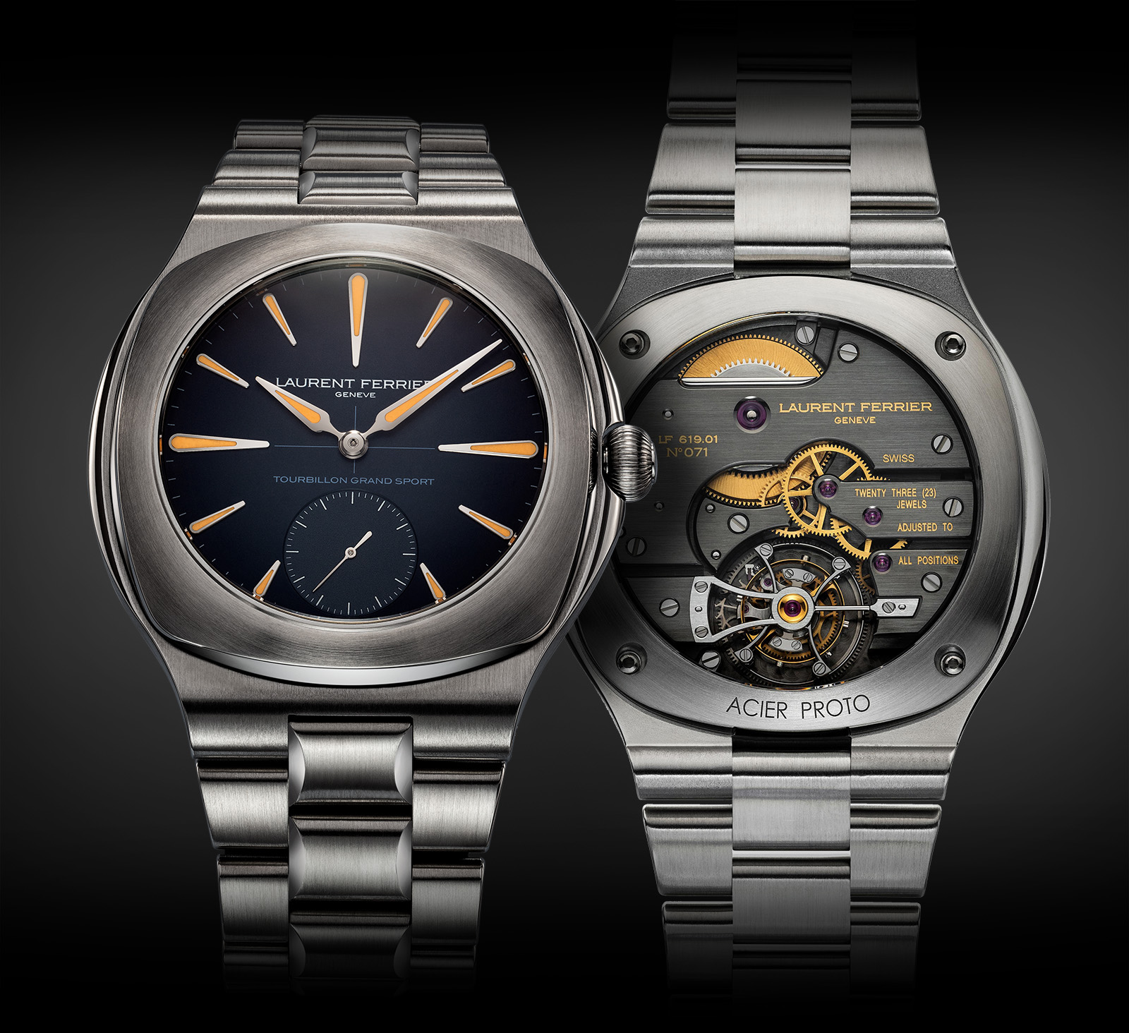 Laurent Ferrier Grand Sport Tourbillon - brazalete