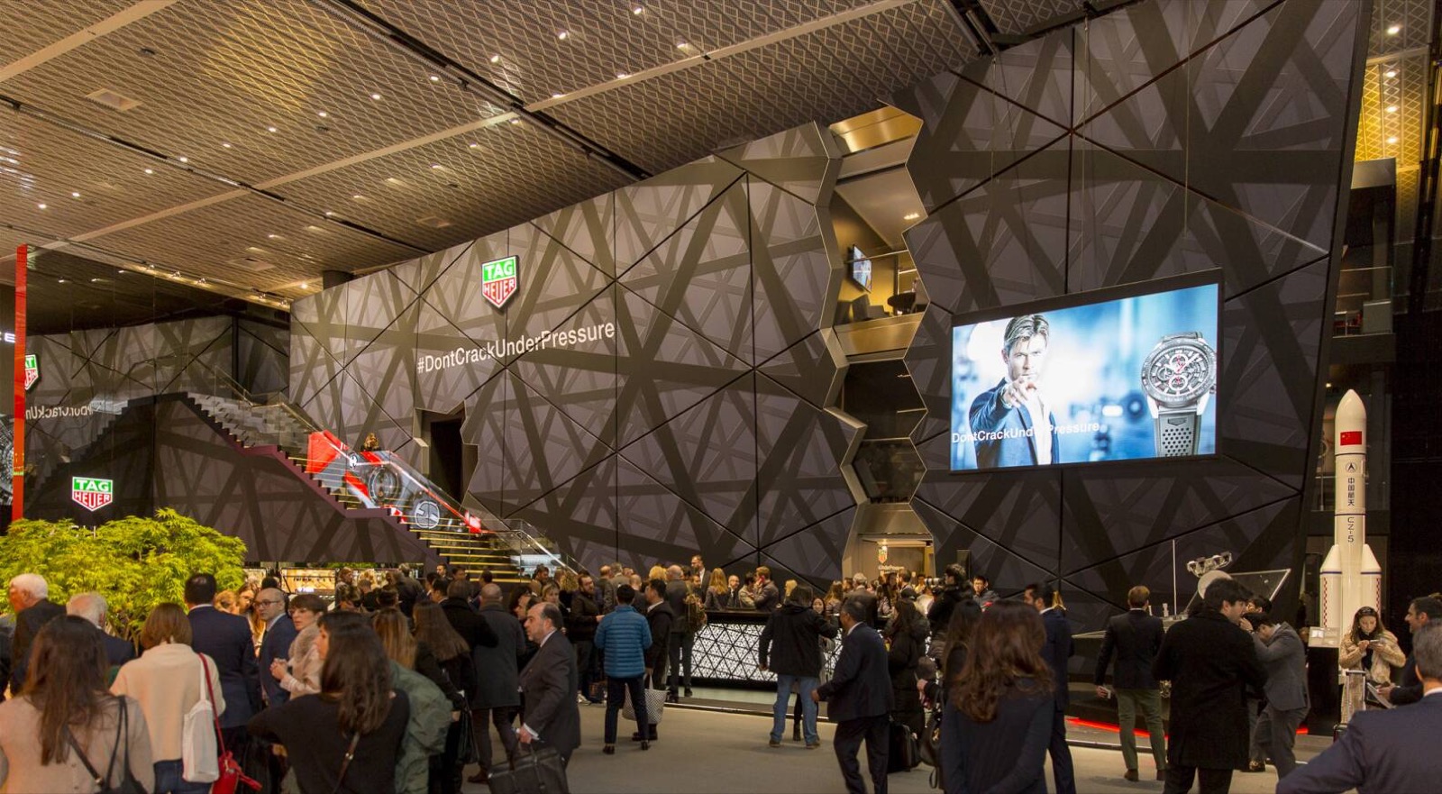 Stand TAG Heuer en Baselworld