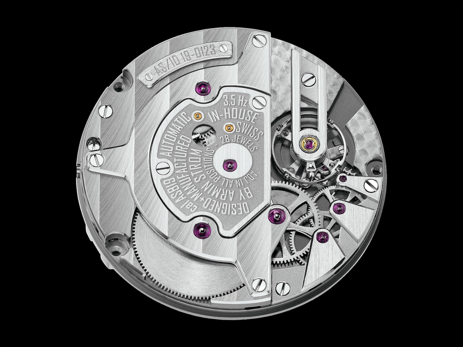 Armin Strom Calibre ASB19 - Verso