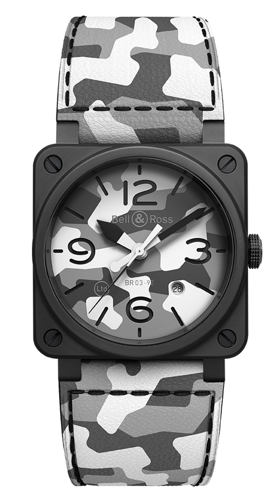 Bell & Ross BR 03-92 white camo