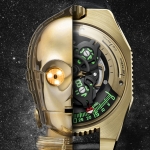UR-100 Gold, el C-3PO de Urwerk