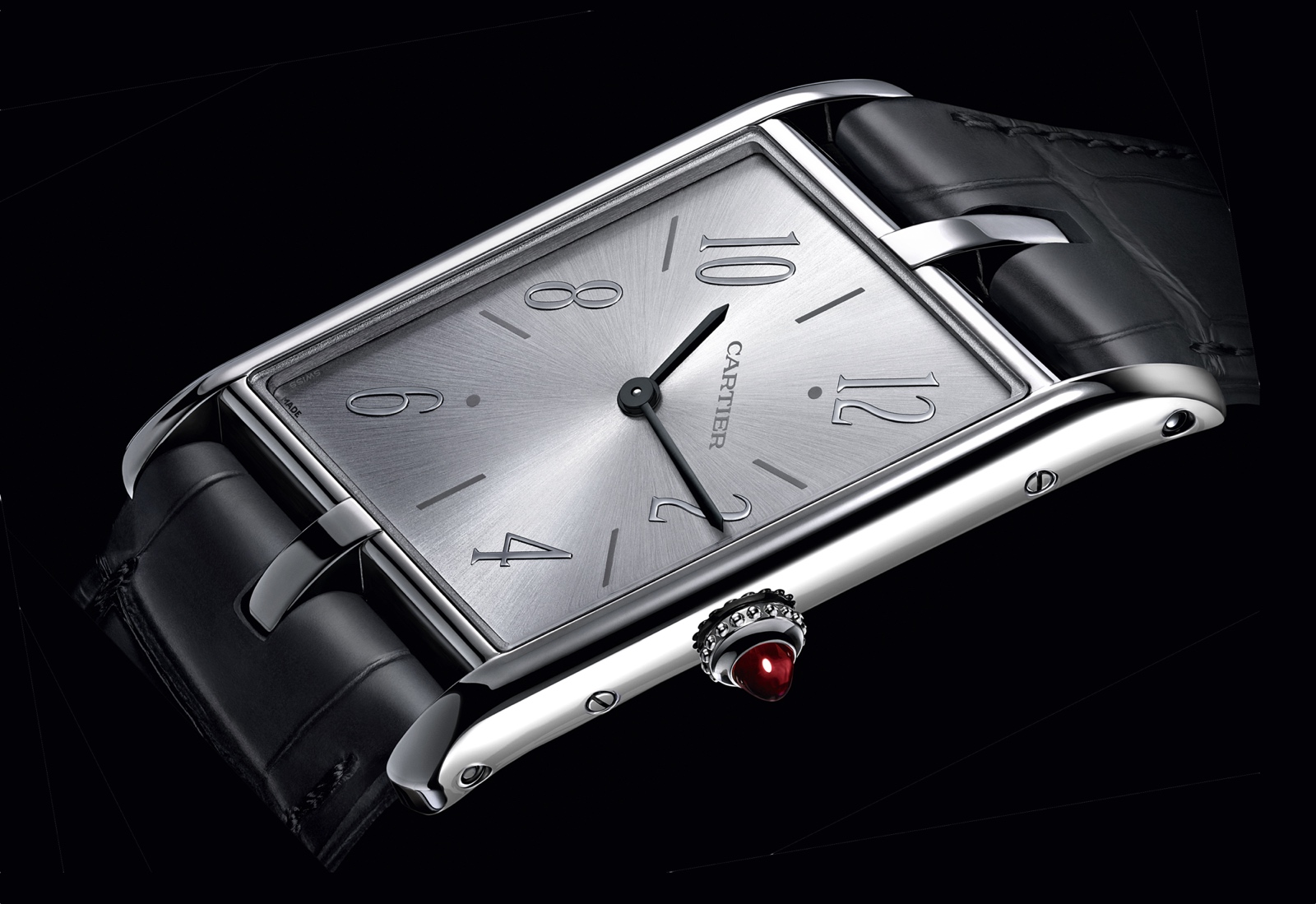 Cartier Tank Asymétrique 2020 - platinum corona