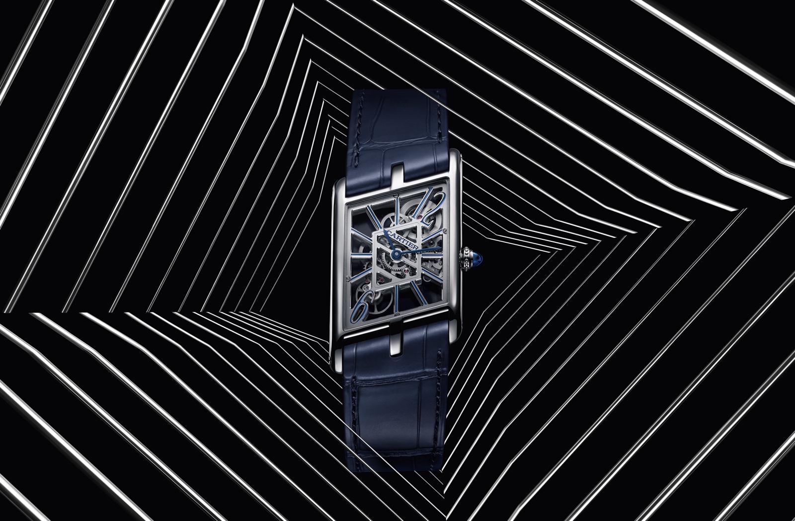 Cartier Tank Asymétrique 2020 - skeleton