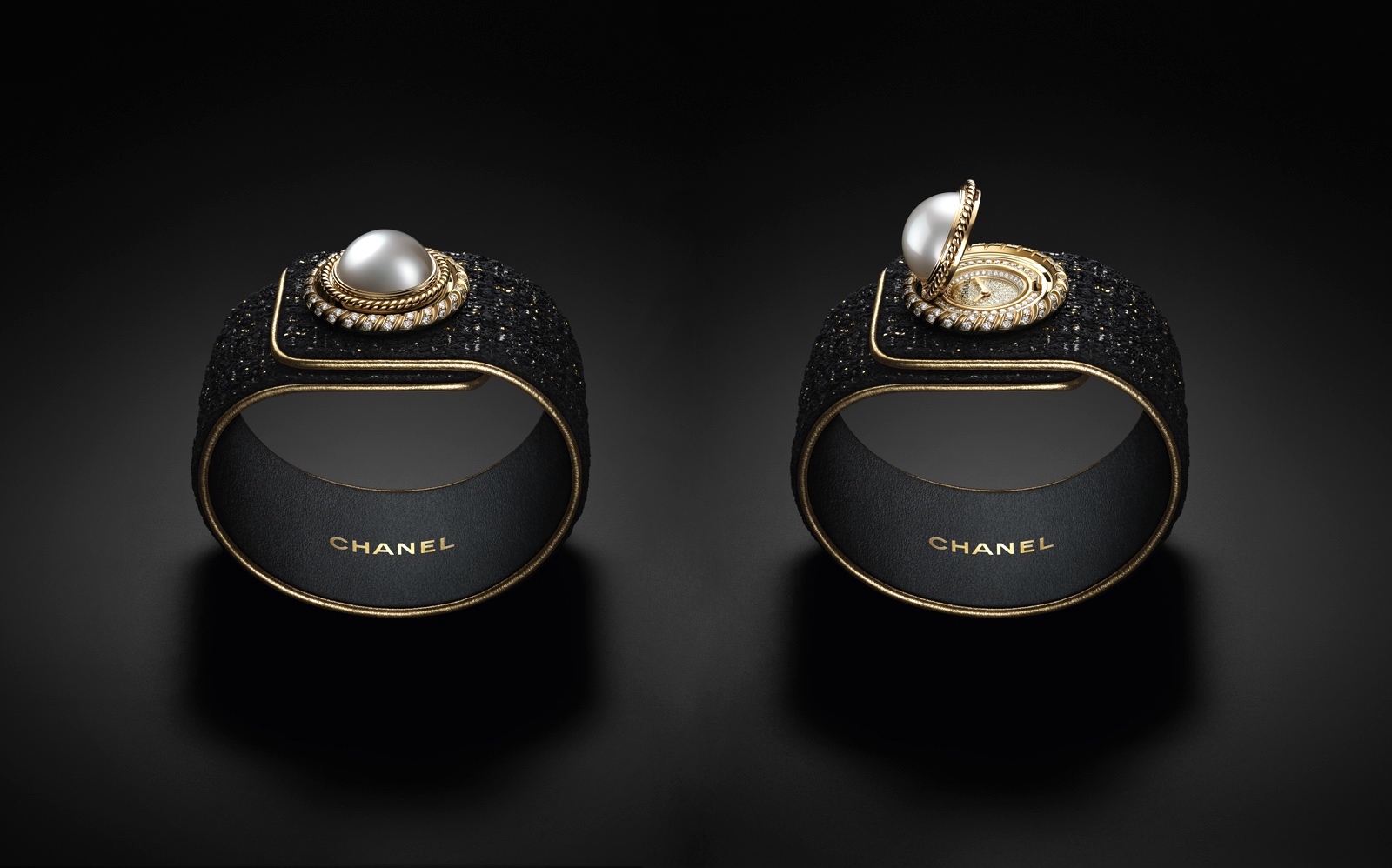 Chanel Mademoiselle Prive Bouton - open-closed