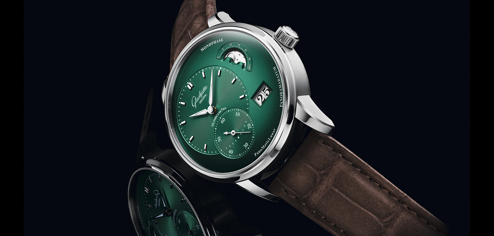 Glashütte Original PanoMaticLunar Forest Green