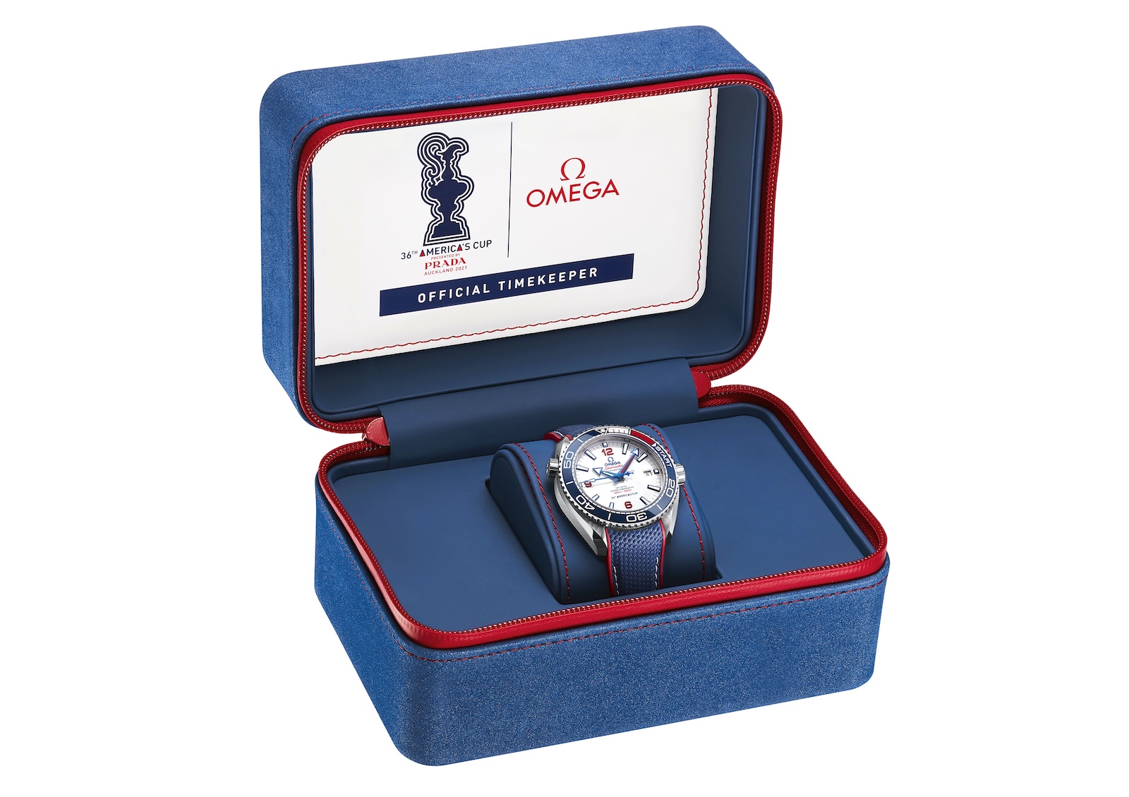 Omega Seamaster Planet Ocean 36th America's Cup - box