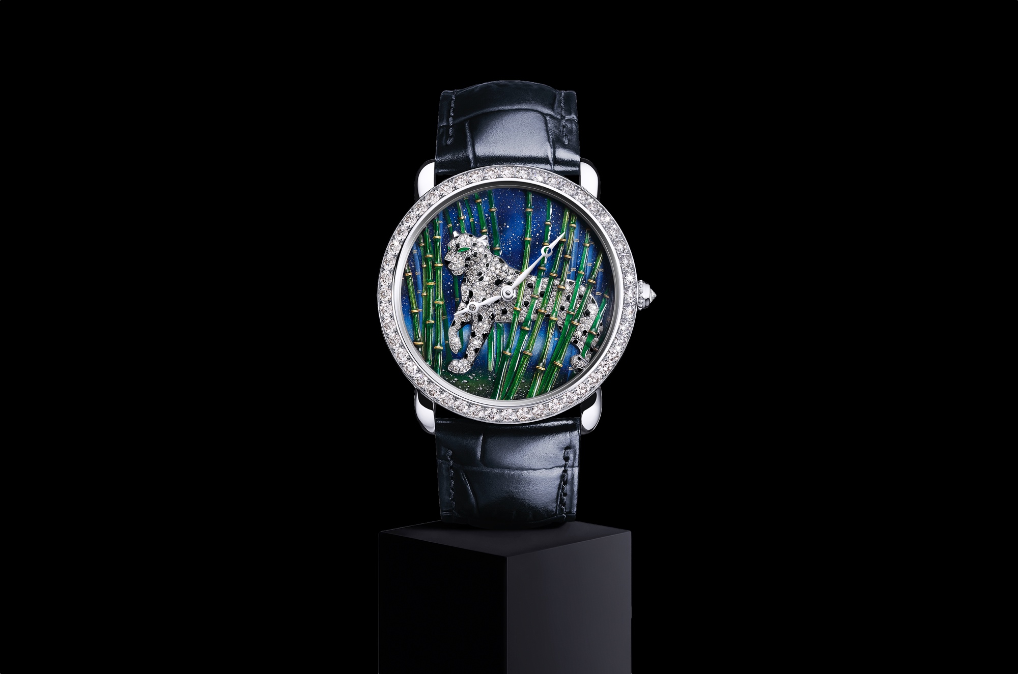 Ronde Louis Cartier de Filigrana de Esmalte